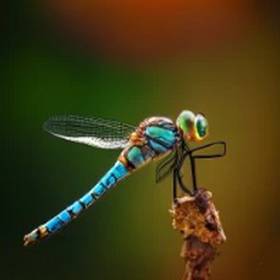 a magnificent dragonfly