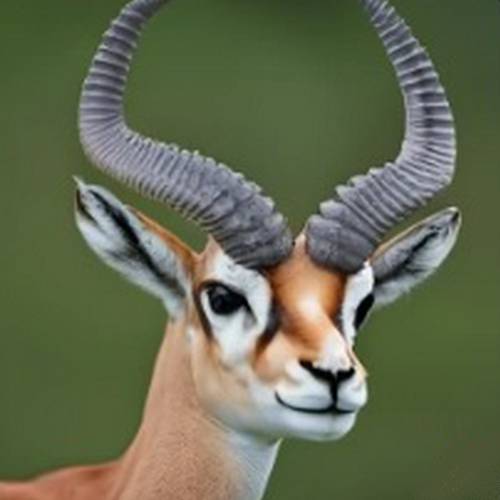 a Gazelle looking for food