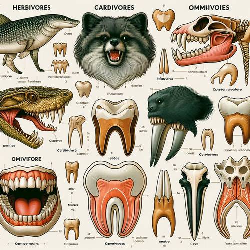 Aniamls Tooth Structures