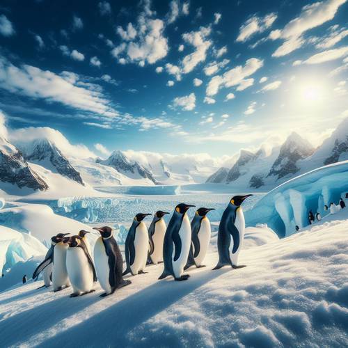 a group of penguins