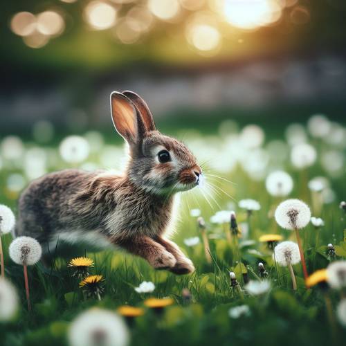 a rabbit run