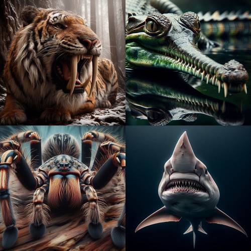 the most scariest animals of the world