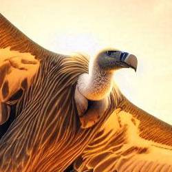 Vulture, a bird whose bald head and scavenging nature contribute to its 'ugliest animal' image.
