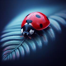 a magnificent ladybug