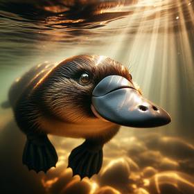 Platypus from australia