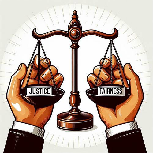 infography justice vs fairness