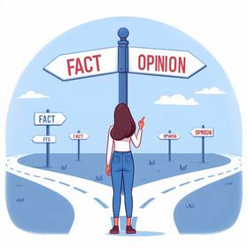 what is the difference between fact and opinion