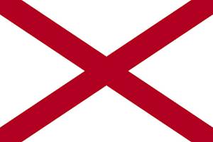 The flag from Alabama