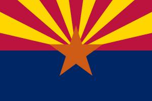 The flag from Arizona