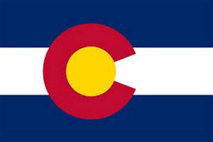 The flag of Colorado