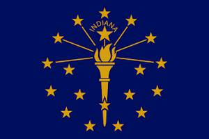 INDIANA flag