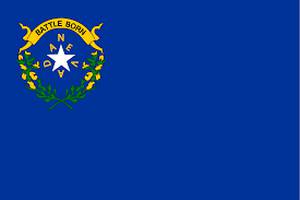 The flag of Nevada