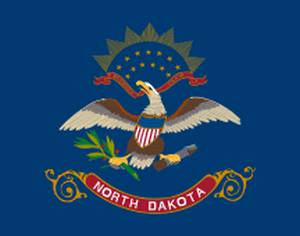 The flag of Notrh Dakota