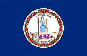The flag of Virginia