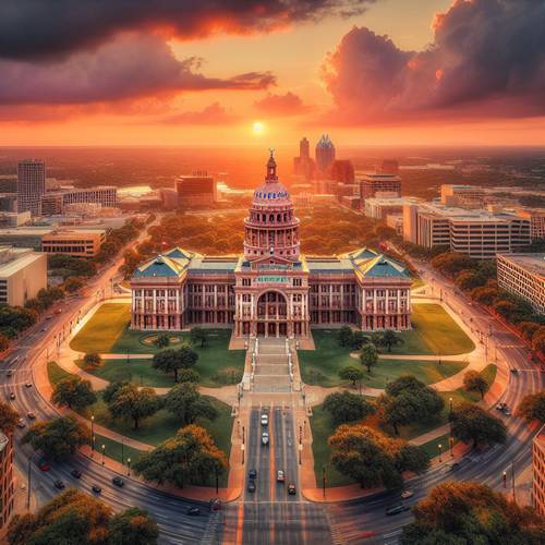 The Texas State Capitol